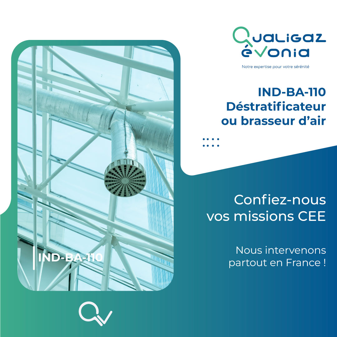 Contrôle CEE fos IND-BA-110