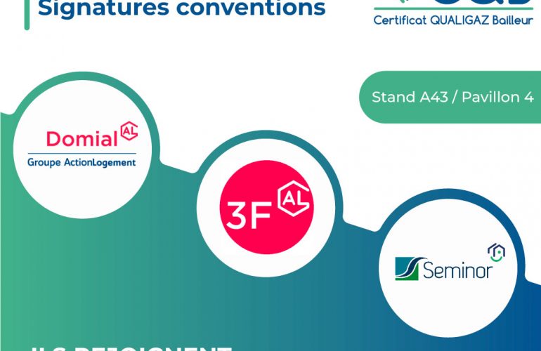 Congrès Hlm Qualigaz Evonia stand A43