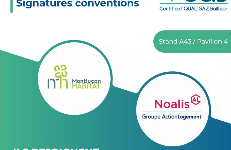 Congrès Hlm Qualigaz Evonia stand A43