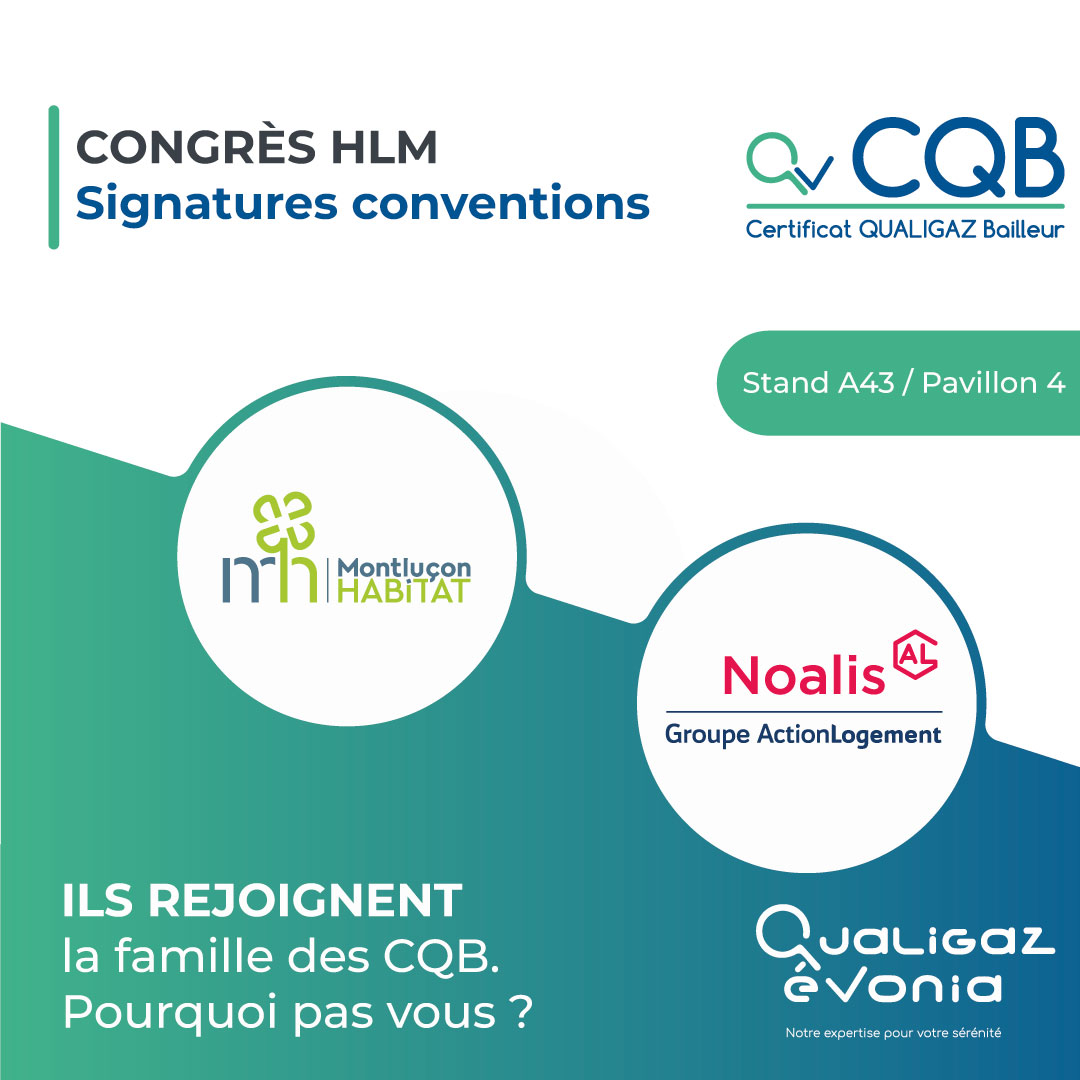 Congrès Hlm Qualigaz Evonia stand A43